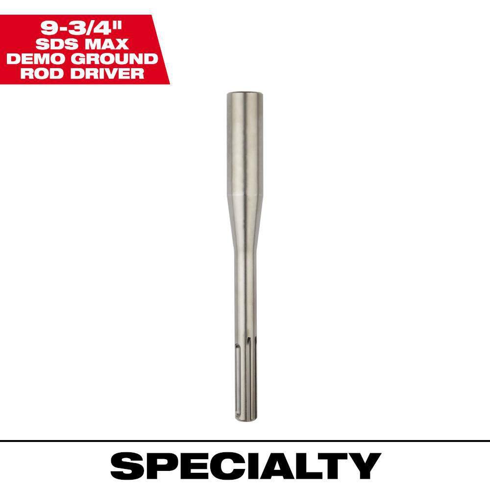 MW 9-34 in. SDS-MAX Demo Ground Rod Driver 48-62-4091