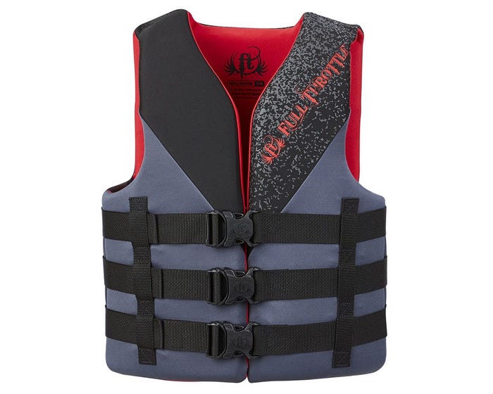 Full Throttle Adult Dual-Sized Rapid-Dry Vest L-XL 14206170005019