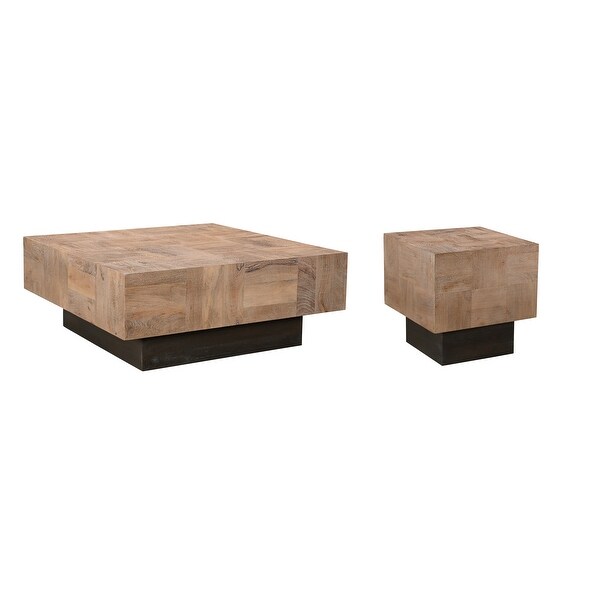 Caden Modern Solid Wood Coffee Table