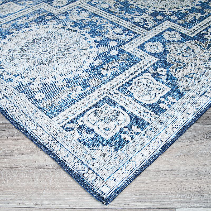 Couristan Pasha Sari Sapphire Area Rug