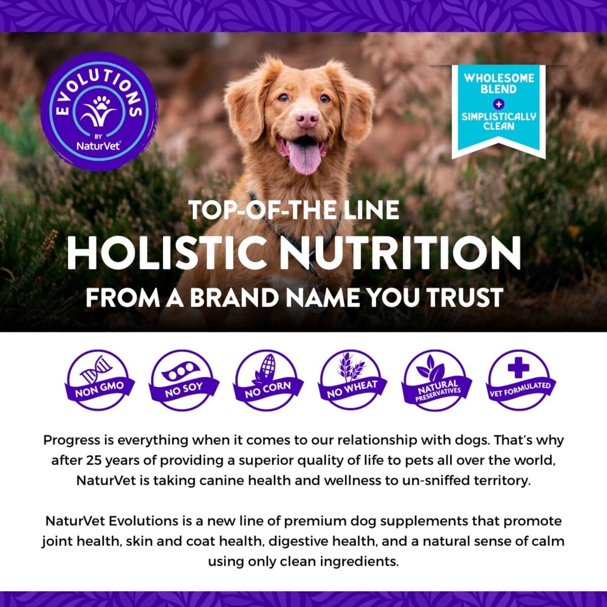 NaturVet Evolutions Advanced Allergy Soft Chews Dog Supplement