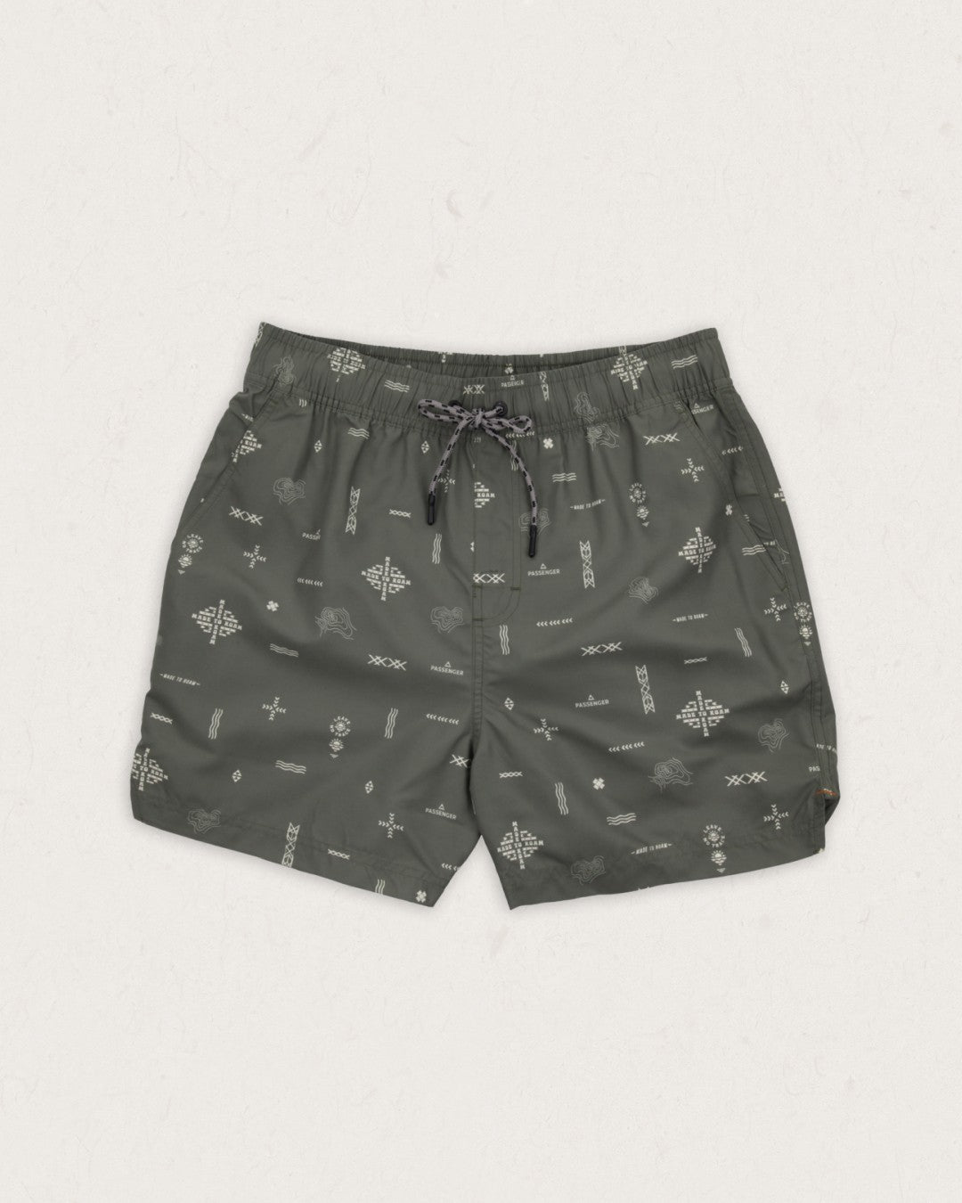 Cali Cargo Swim Short - Olive Made To Roam