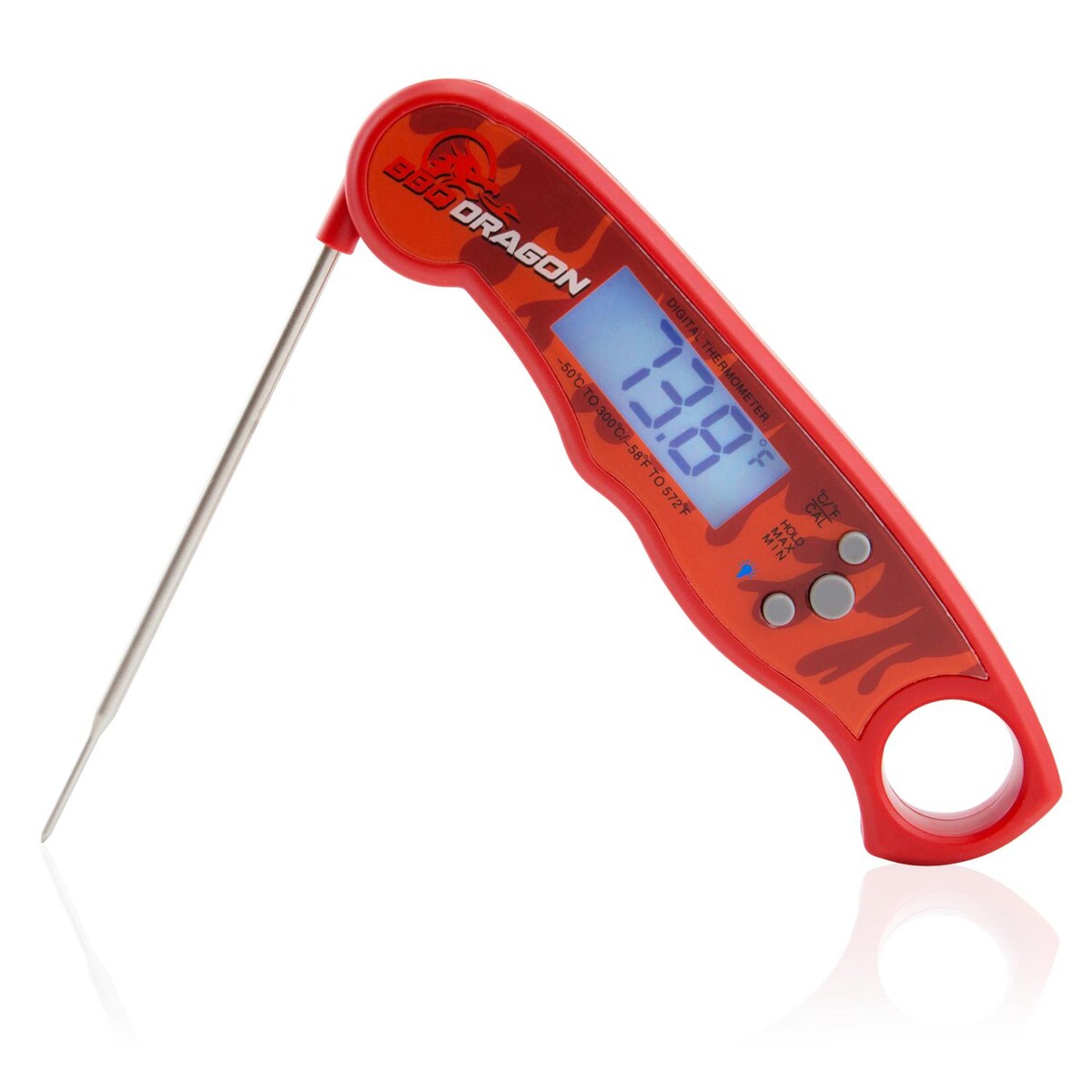 BBQ Dragon Instant-Read Waterproof Meat Thermometer