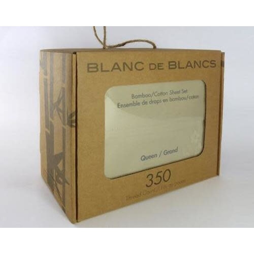 Blanc De Blancs  T350 Bamboo Sheet Set