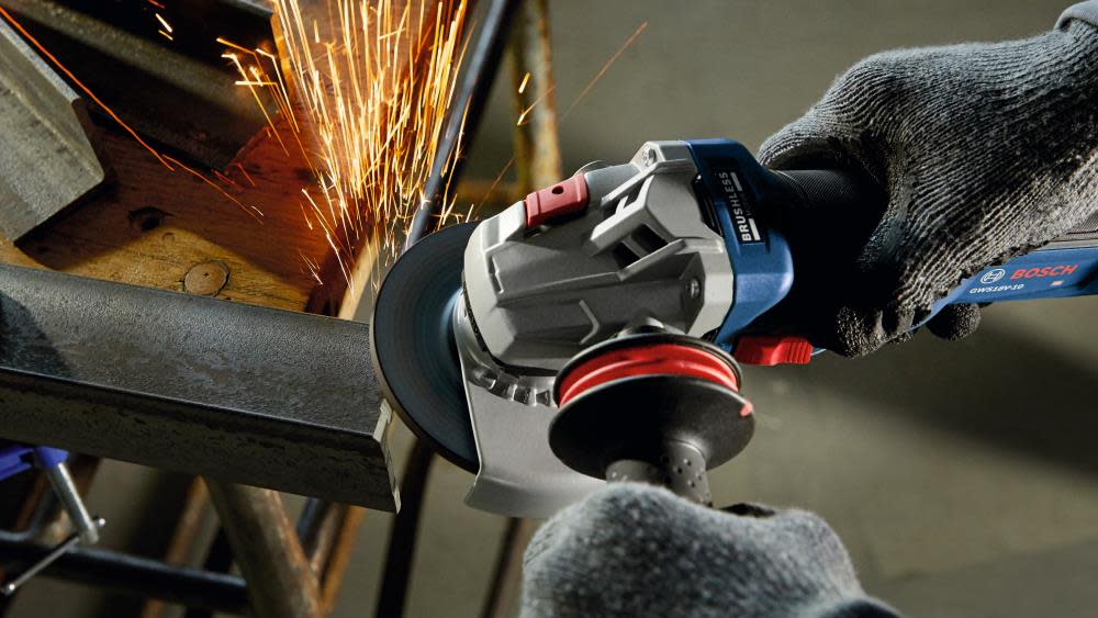 Bosch 18V 4 1/2-5 Angle Grinder with Slide Switch Bare Tool