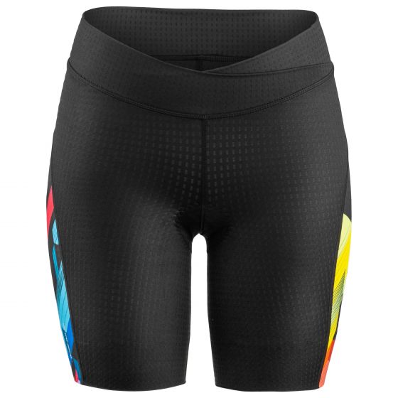 Louis Garneau Vent 8 Tri Short - Womens - Black Multi - 2022
