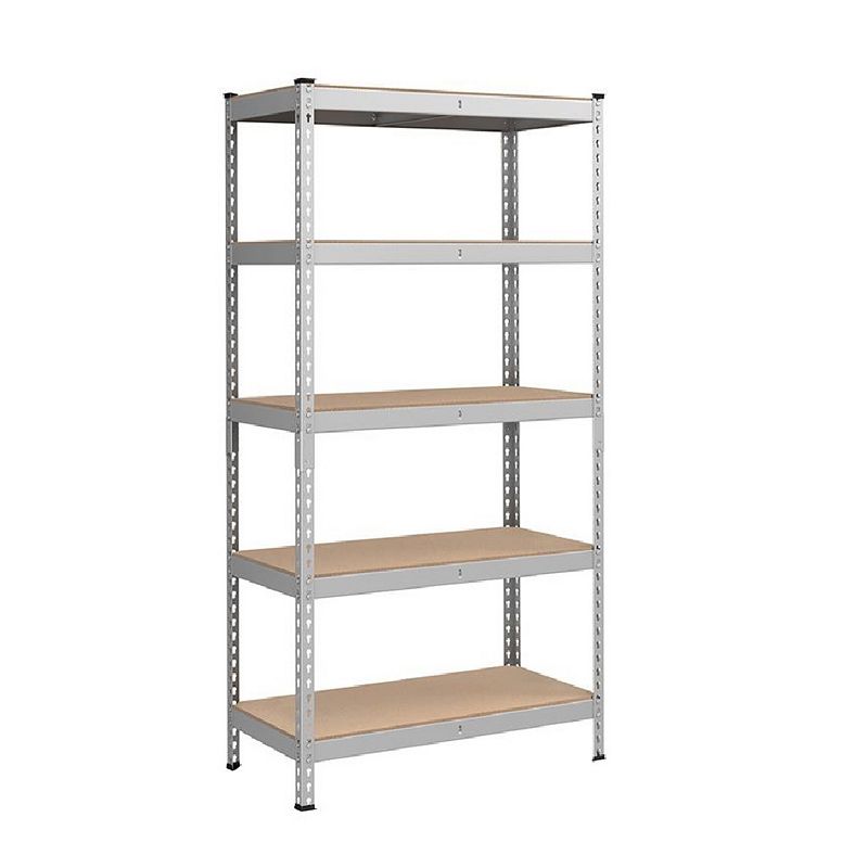 5-Tier Storage Shelves， Garage Storage， Boltless Assembly， Adjustable Shelving Unit