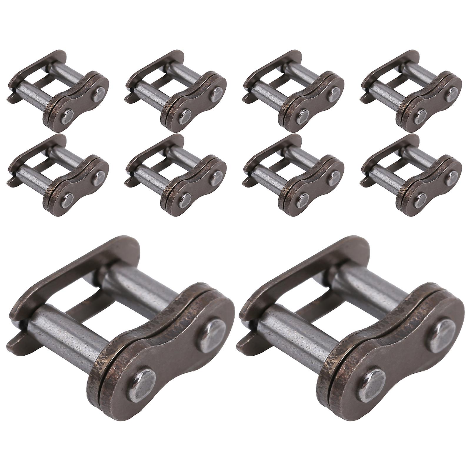 10pcs 25h Chain Master Link Cast Iron High Strength Connectors Easy Installation