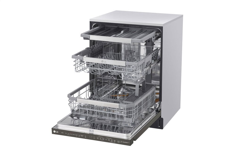 Lg LDP6810BD Top Control Smart Wi-Fi Enabled Dishwasher With Quadwash™ And Truesteam®