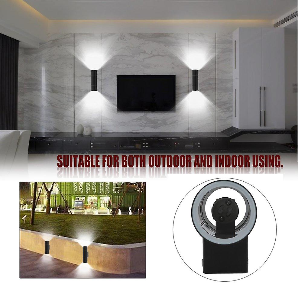 Square Bottom Stainless Steel Outdoor Indoor Bright Wall Mounted Lamp Light