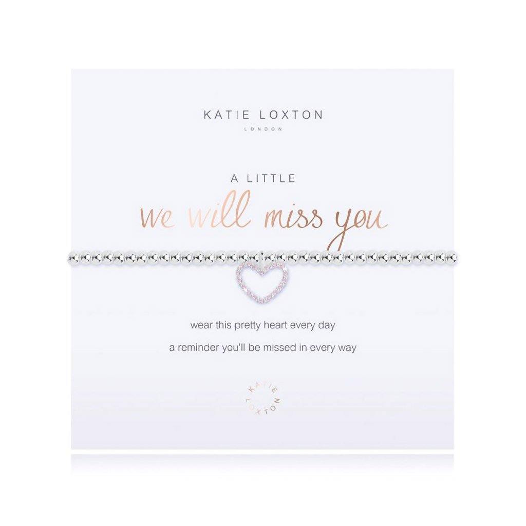 Katie Loxton  A Little We Will Miss You Bracelet