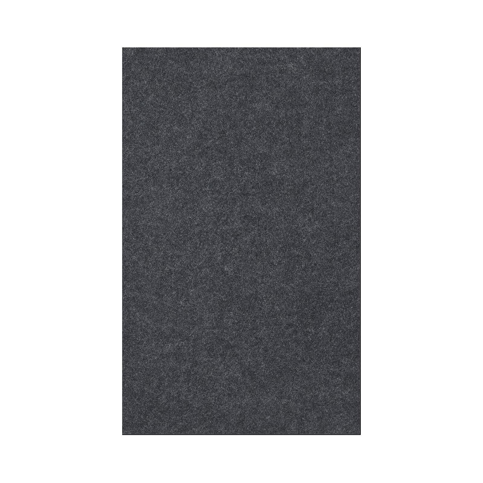 Felt Maintenance Mat for under Car Oil Spill Mat to Protect Driveway Surface， Garage or Shop， Parking 91x149cm