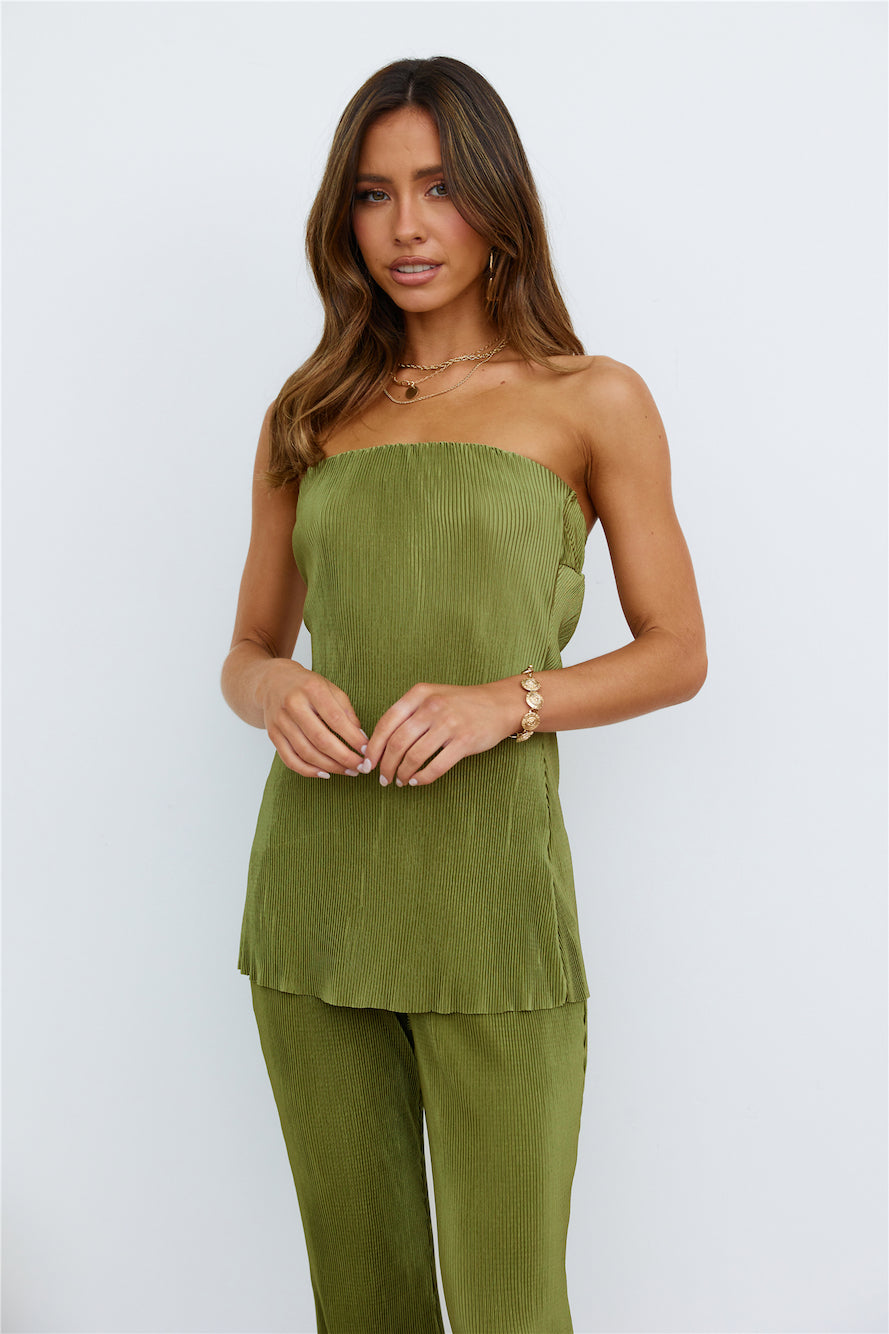 Cover Girl Top Olive