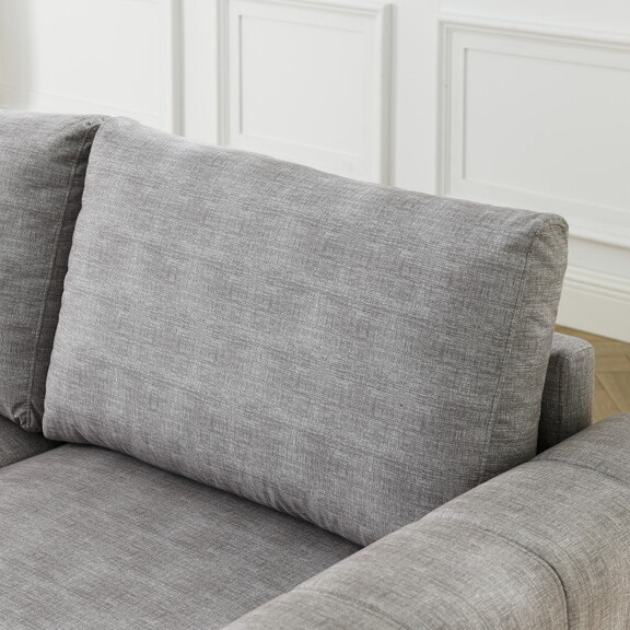 Upholstered Modular Sofa  L Shaped Sectional Sofa ...