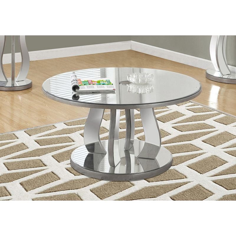 Monarch Mirror Transitional Coffee Table