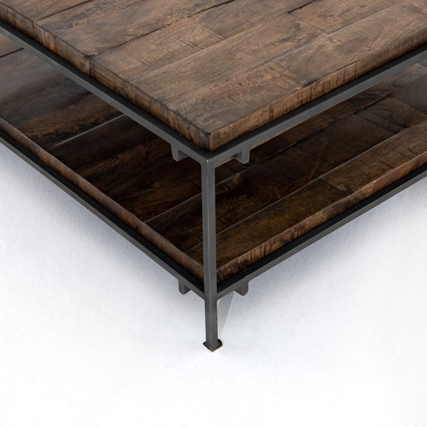 Foley Coffee Table Weathered Hickory   Modern   Coffee And Accent Tables   by Virgil Stanis Design  Houzz