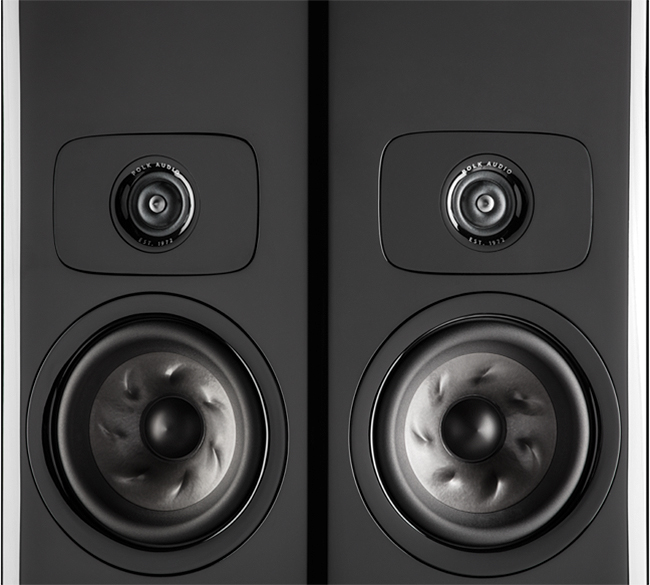 Polk Audio Legend Series L800 Floorstanding Tower Speaker in Black Ash with Patented SDA-PRO Technology (Each)