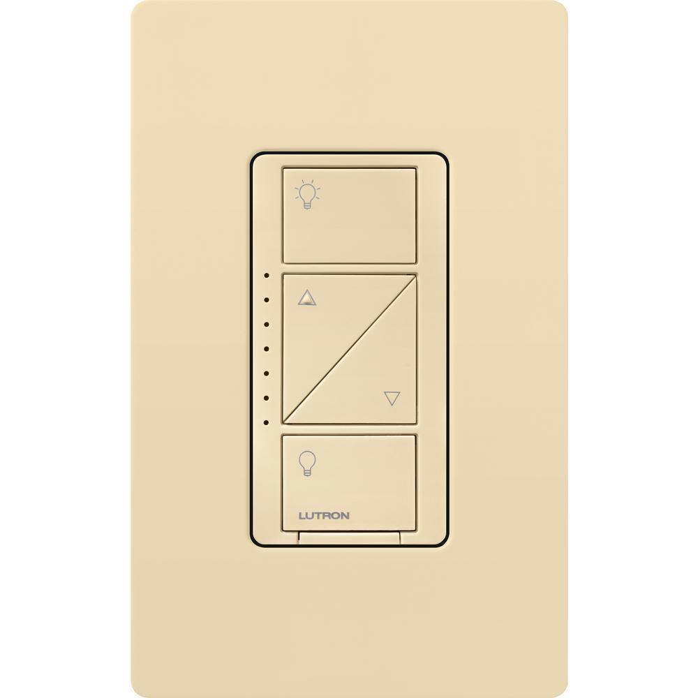 Lutron Caseta Smart Dimmer Switch for Wall  Ceiling Lights 150W LED Ivory (PD-6WCL-IV) PD-6WCL-IV