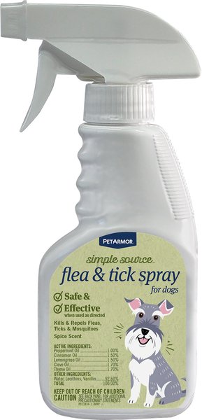 PetArmor Simple Source Flea and Tick Dog Spray Treatment