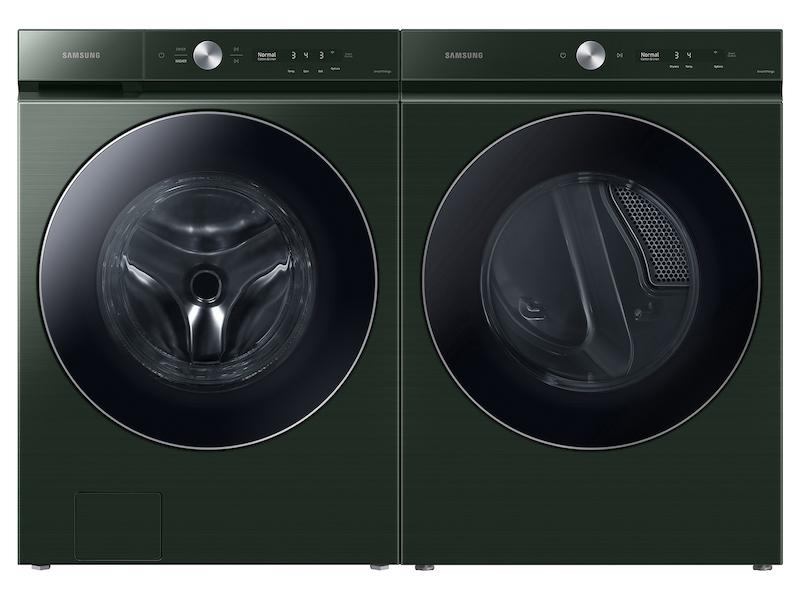 Samsung DVE53BB8900G Bespoke 7.6 Cu. Ft. Ultra Capacity Electric Dryer With Ai Optimal Dry And Super Speed Dry In Forest Green