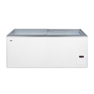 Summit Appliance 16.6 cu. ft. Manual Defrost Commercial Chest Freezer in White NOVA53W