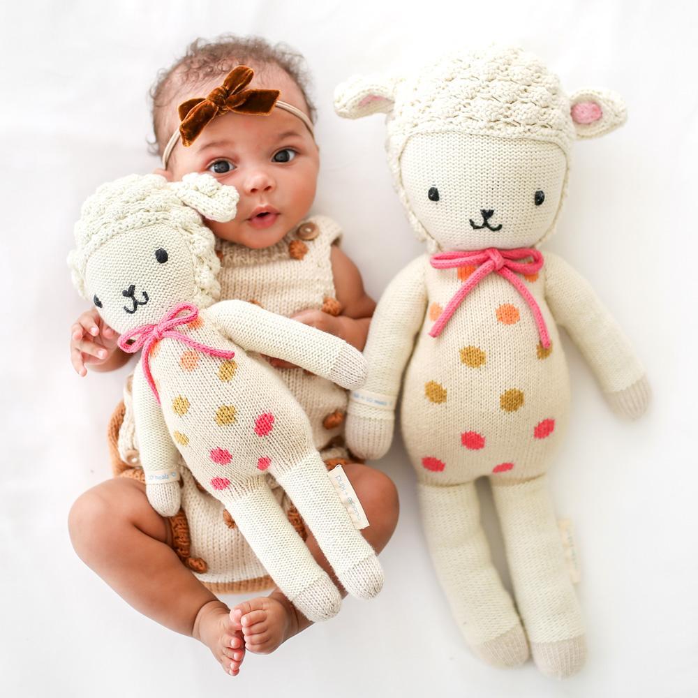 Lucy the Lamb by Cuddle + Kind