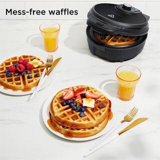 Chefman Anti-Overflow Belgian Waffle Maker with 7-Shade Settings and Non-Stick Plates RJ04-AO-4