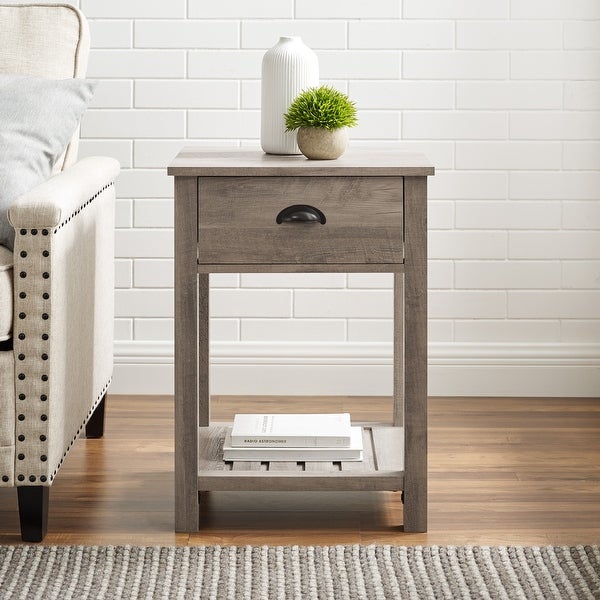 Middlebrook 18-inch 1-drawer Farmhouse Side Table