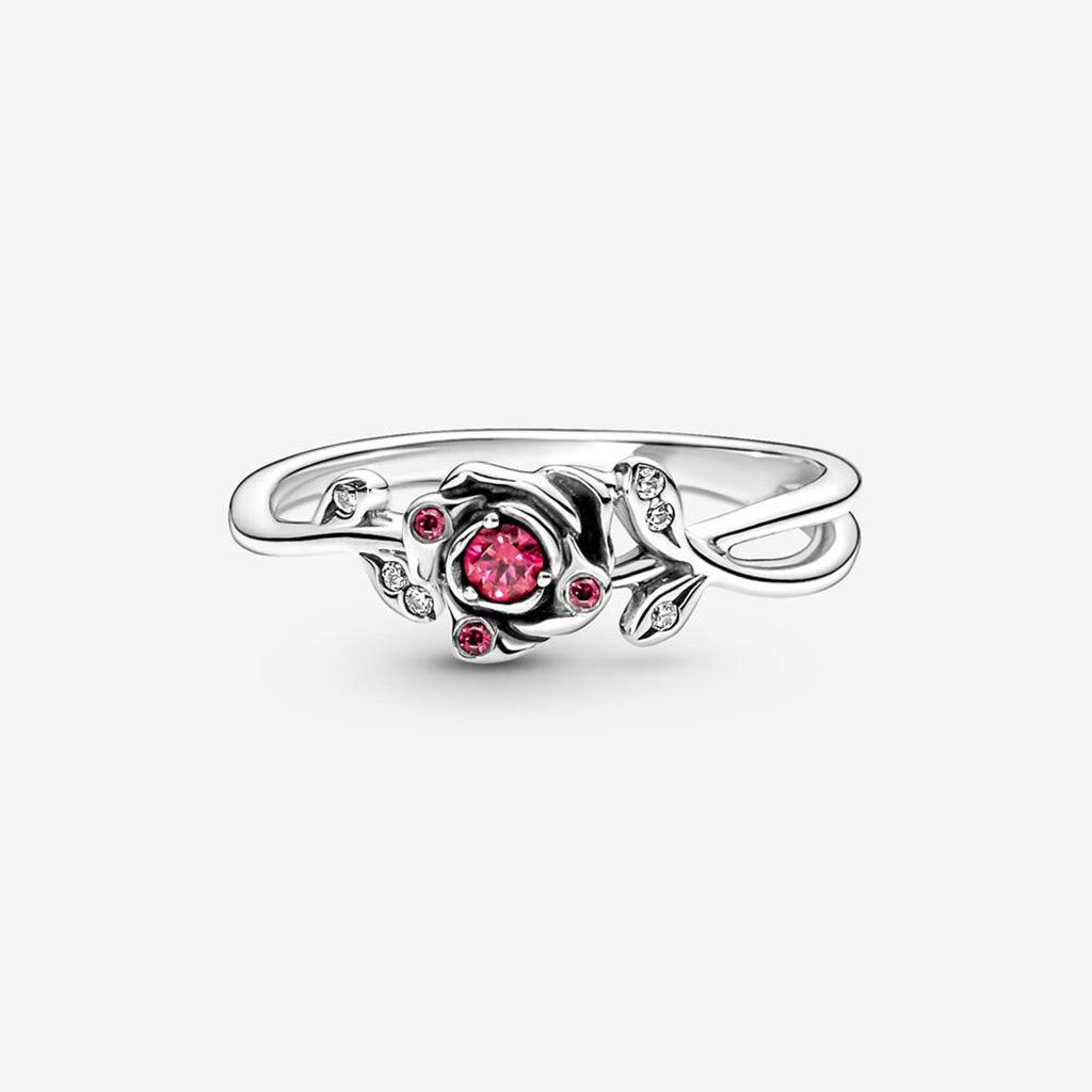 PANDORA  Disney Beauty and the Beast Rose Ring