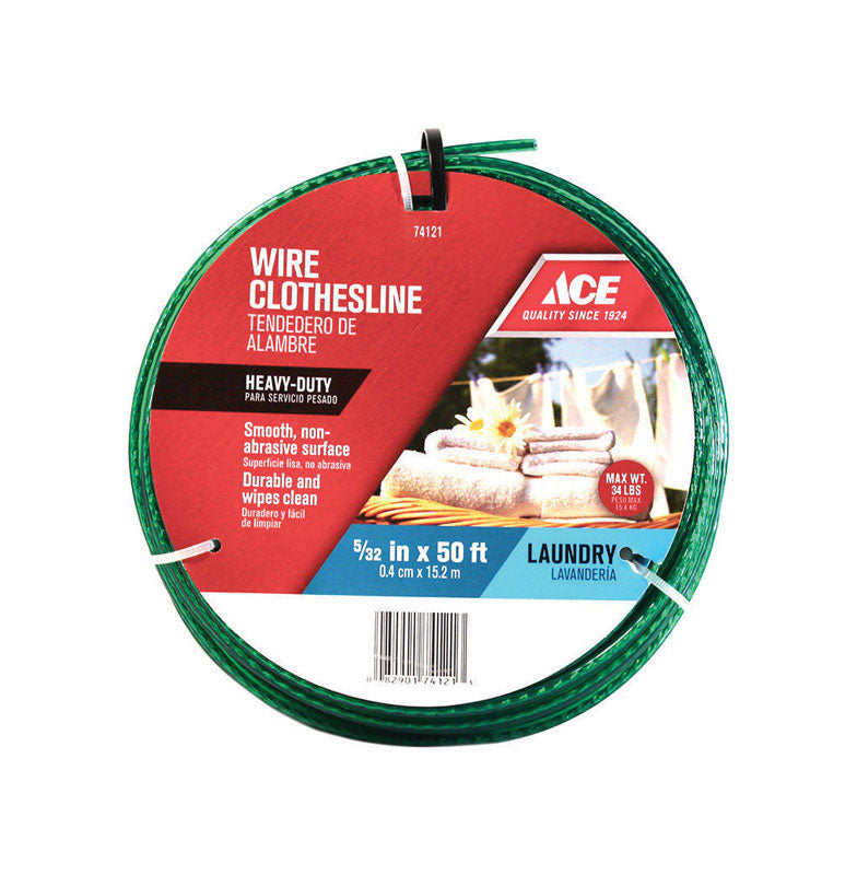 CLOTHESLINE WIRE 5/32X50