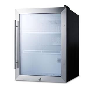 Summit Appliance 19 in. 2.1 cu. ft. Commercial Refrigerator in Black SCR314LB