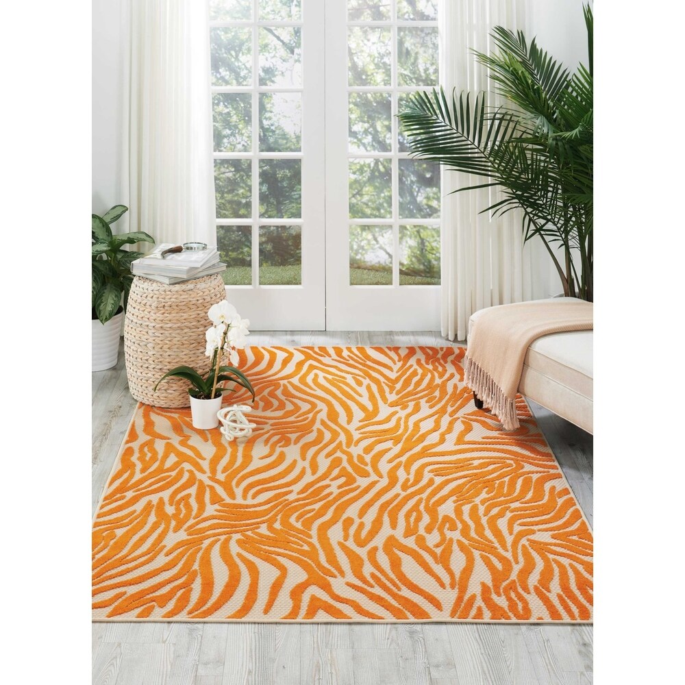 Nourison Animal Print Indoor/ Outdoor Area Rug