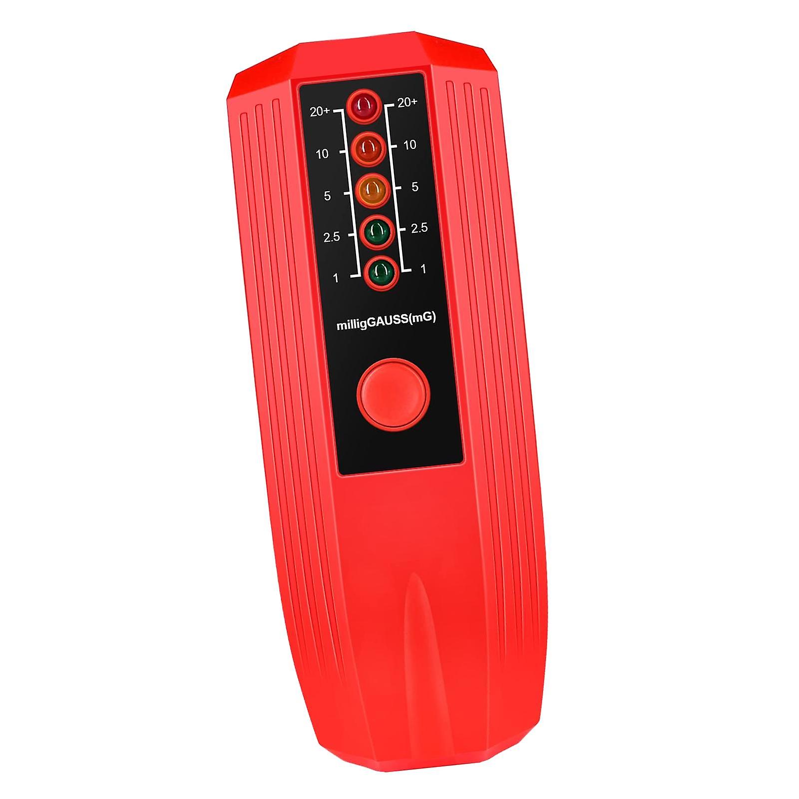 Emf Tester Testing Tool For Industry Nuclear Electromagnetic Field Red Black Sticker