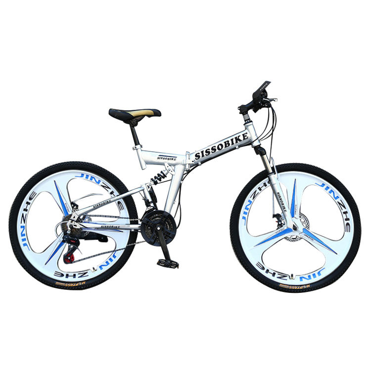 Bicycle supplier foldable frame full suspension cycle mountainbike folding mountain bike bicycle 26 inch cycle