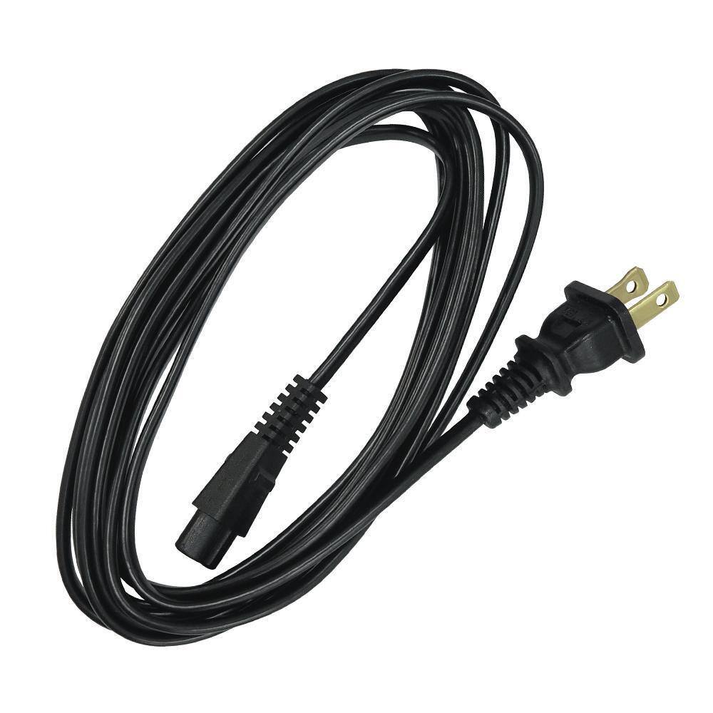 HDX 12 ft. 182 Light Duty Computer Monitor TV Replacement Cord Black HWHAC18212