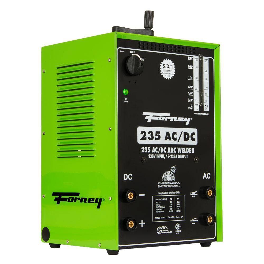 Forney 230-Volt 230-Amp 235FI AC DC Arc Welder 314