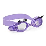 Bling 2O Girls Swimming Goggles 3+ - Eyelash Goggles - Anti Fog/Leak - Blueberry