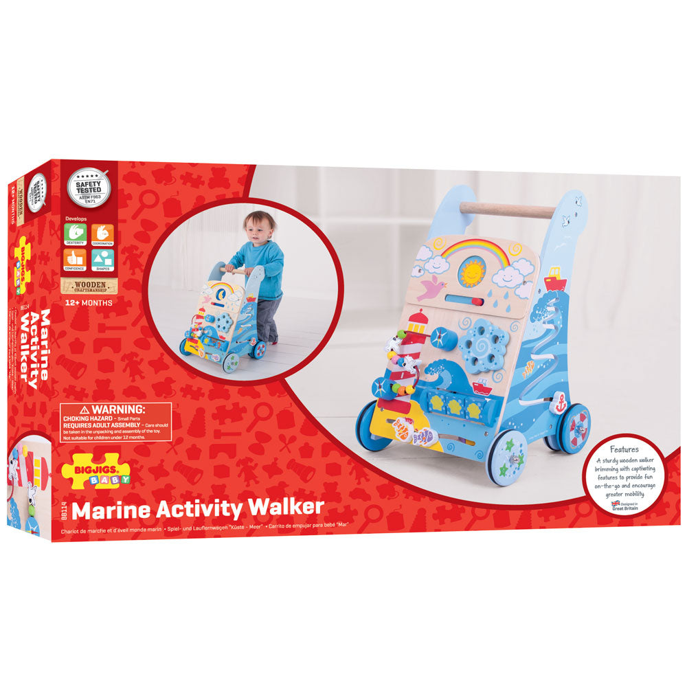 Bigjigs Toys - Marine Activity Walker