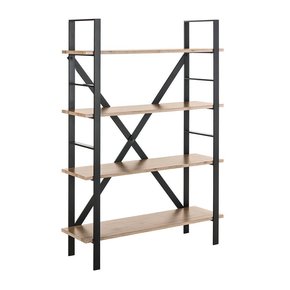 Safavieh Raylan Retro Midcentury 4-Tier Etegere Shelf