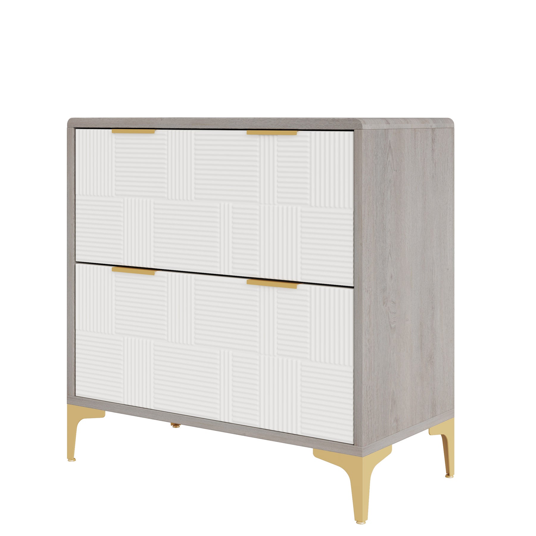 2-Drawer File Cabinet, Modern Filing Cabinet with Adjustable Hanging Bar