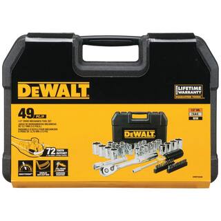 DW 12 in. Drive Mechanics Tool Set (49-Piece) DWMT45049