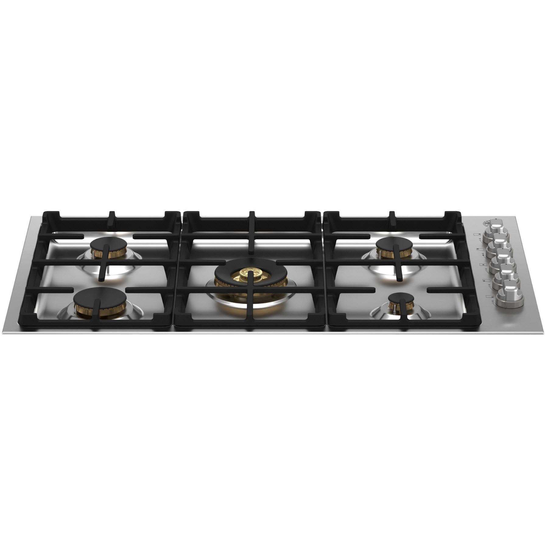 Bertazzoni 36-inch Built-in Gas Cooktop with 5 Burners MAST365QBXT