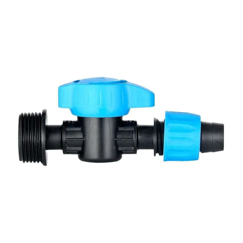 High quality wear resistant POM drip irrigation system Mini valve output connector Mini valve