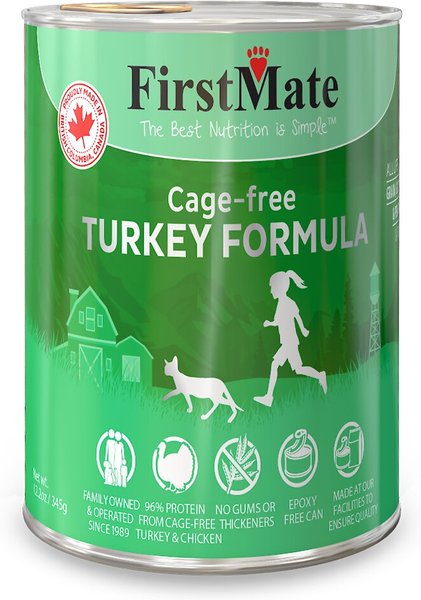 Firstmate Turkey Formula Limited Ingredient Grain-Free Canned Cat Food