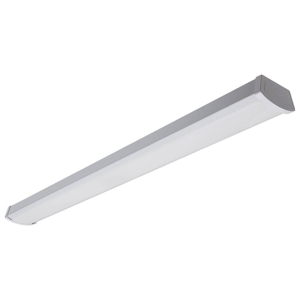 SATCO:Satco 4 ft. 3200 Lumens Integrated LED White Wrap Light 4000K ENERGY STAR Rated 651082