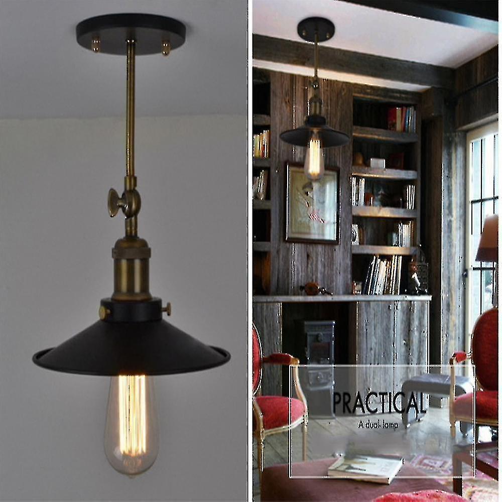 Country Industrial Style Retro Wall Lamp Double Head Black Umbrella Head Wall Lamp