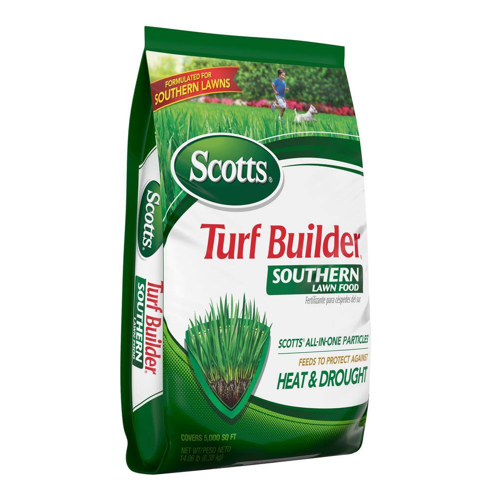 Scotts Turf Builder 14.06 lbs. 5000 sq. ft. Southern Lawn Fertilizer for Southern Grass 23405B