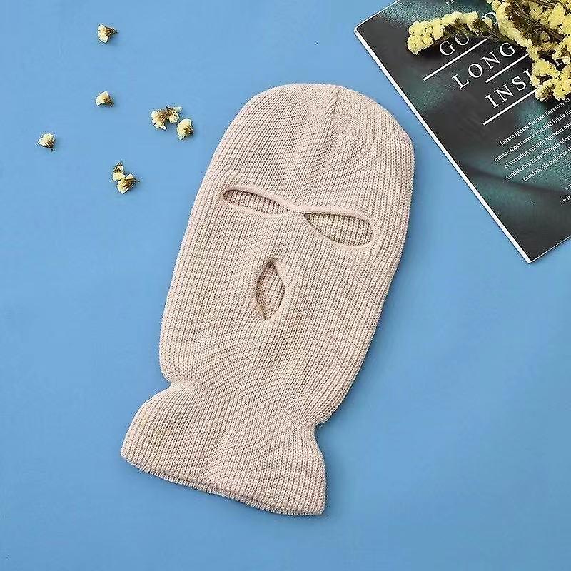 Winter Warm- Knitted Balaclava， Face Mask Cover