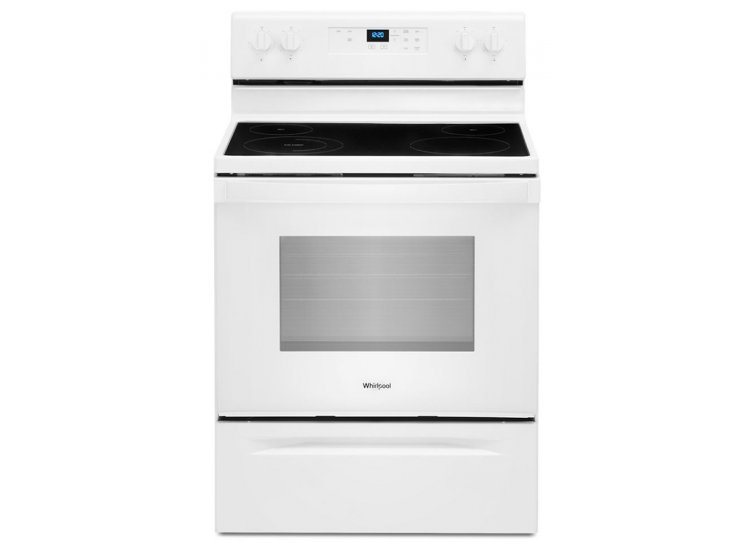 Whirlpool 5.3 Cu. Ft. White Electric Range With Keep Warm Setting