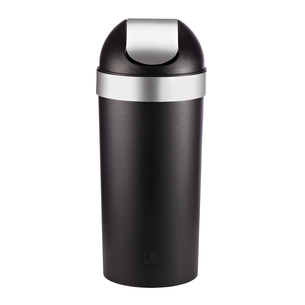 Umbra Black Venti 165 gal Trash Can